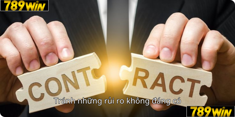 Tránh những rủi ro không đáng có
